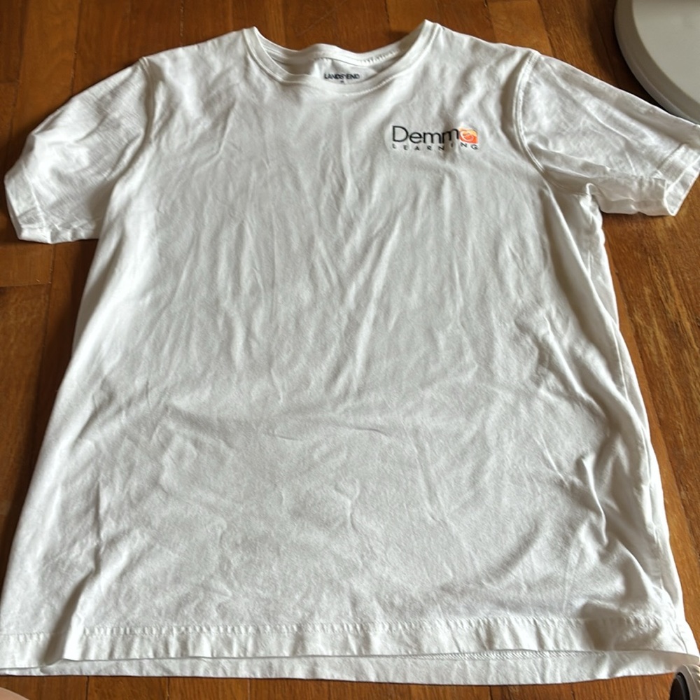 NWOT Demme Learning Short Sleeve Unisex Shirt - Lands End